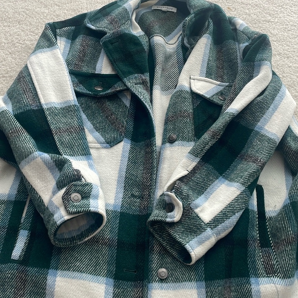 Plaid Shirt Jacket, Shacket.